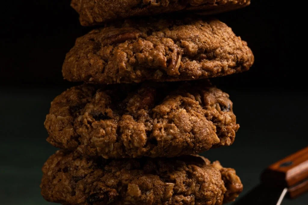 6 Ingredient Oats Choco Cookies