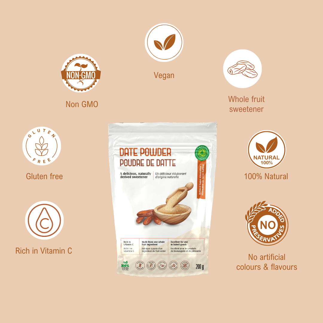 Date Powder, Natural Plant Based Sweetener image 4