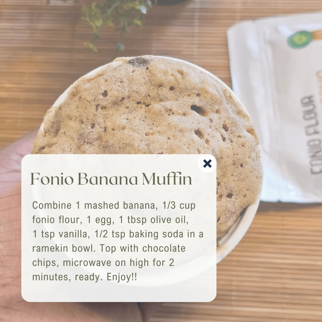 Fonio (Acha) Flour 400g, Gluten Free Whole Grain Flour