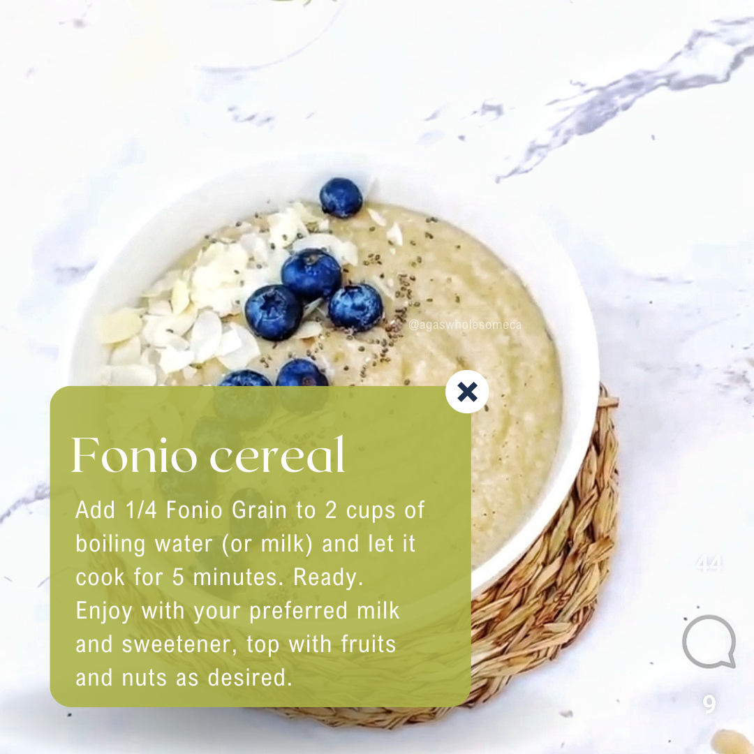 Fonio Grain (Acha), Gluten Free Ancient African Grain