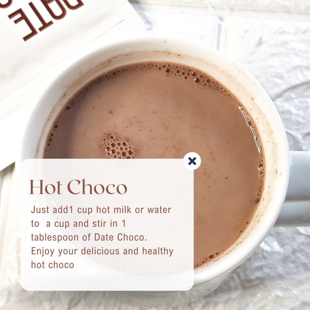 Date Choco, Dairy & Refined Sugar Free Hot Choco