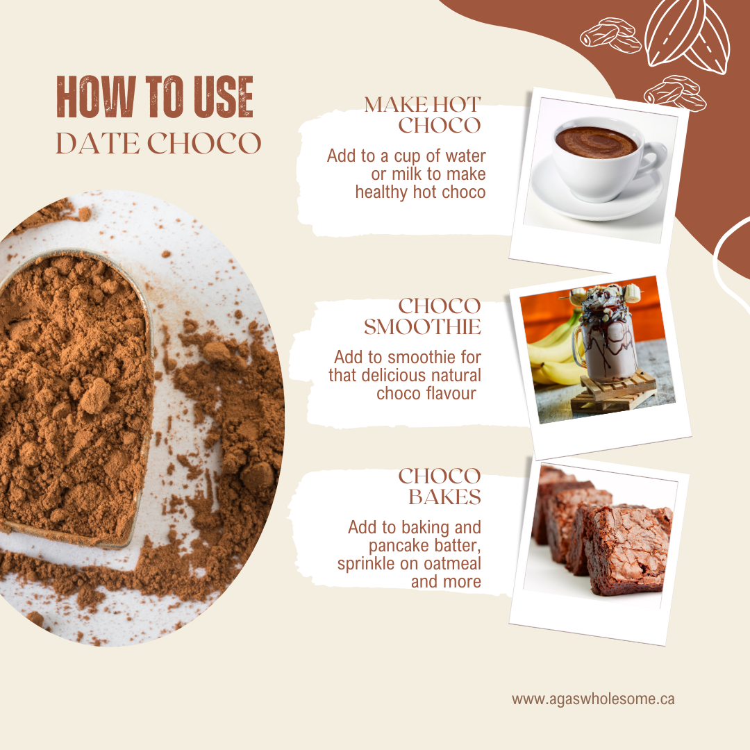 Date Choco, Dairy & Refined Sugar Free Hot Choco