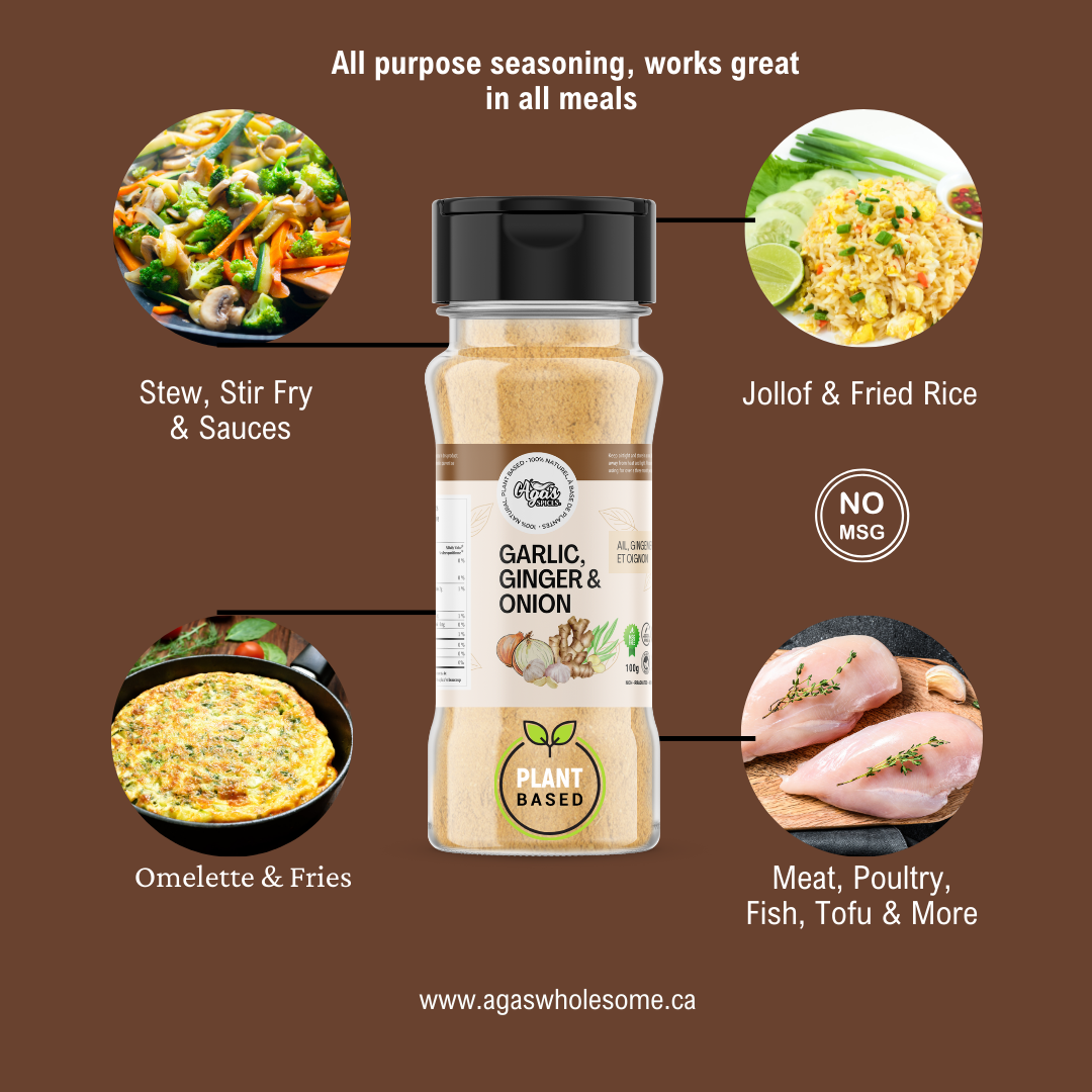Garlic, Ginger & Onion 100g, All Purpose Seasoning