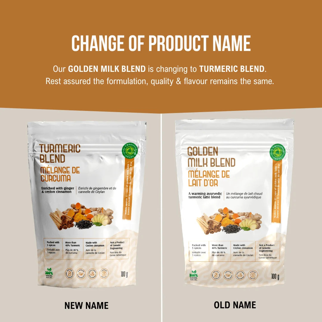 Turmeric Blend (formerly Golden Milk Blend) 100g