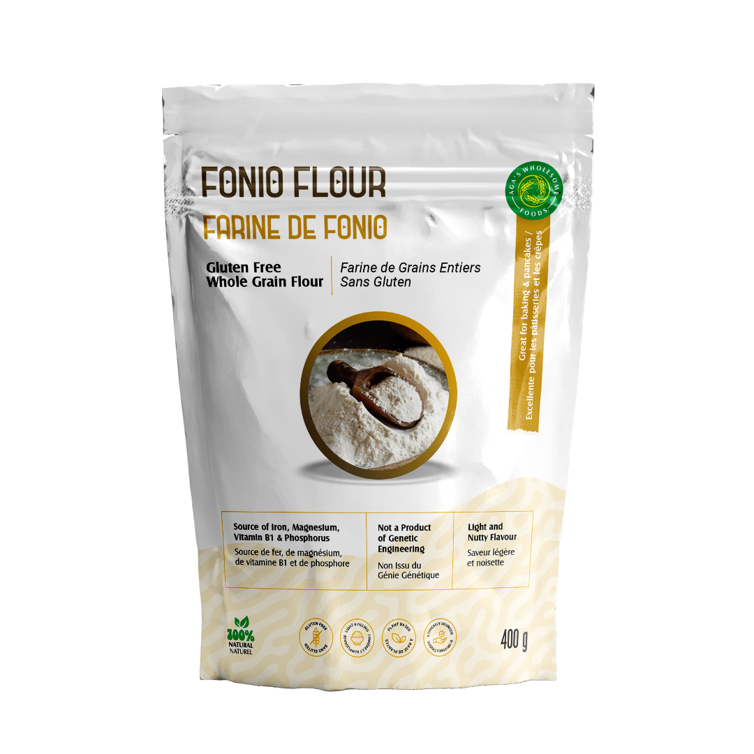 Fonio (Acha) Flour 400g, Gluten Free Whole Grain Flour