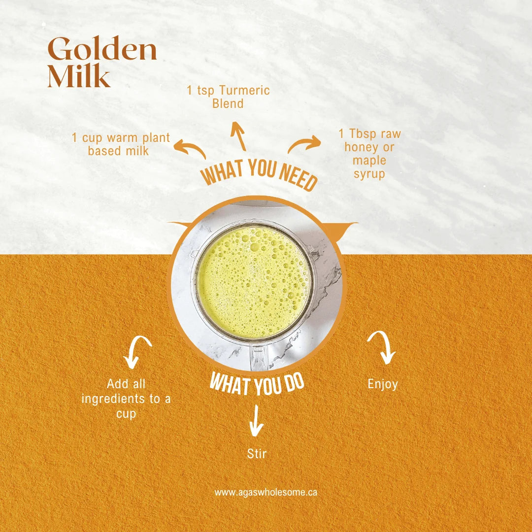 Turmeric Blend (formerly Golden Milk Blend) 100g