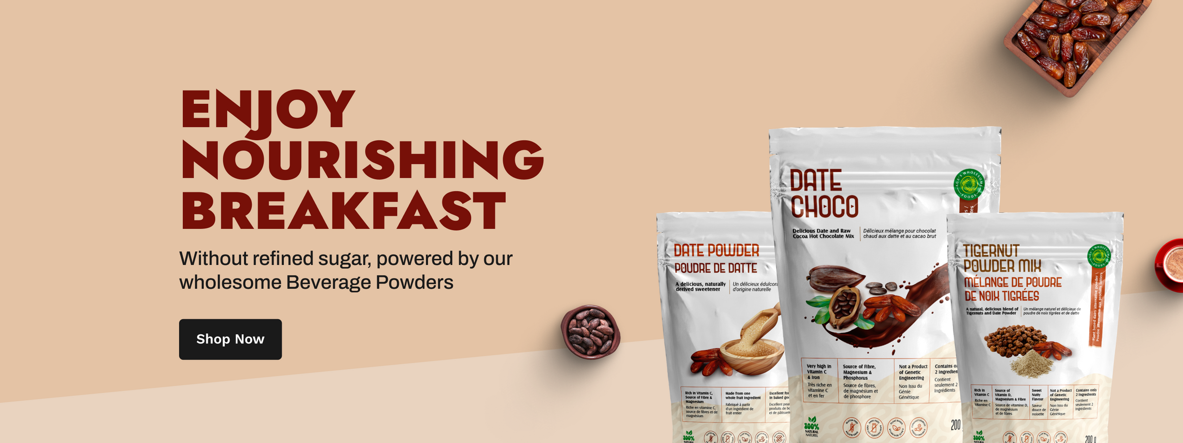 Aga's Wholesome Foods — slide 1