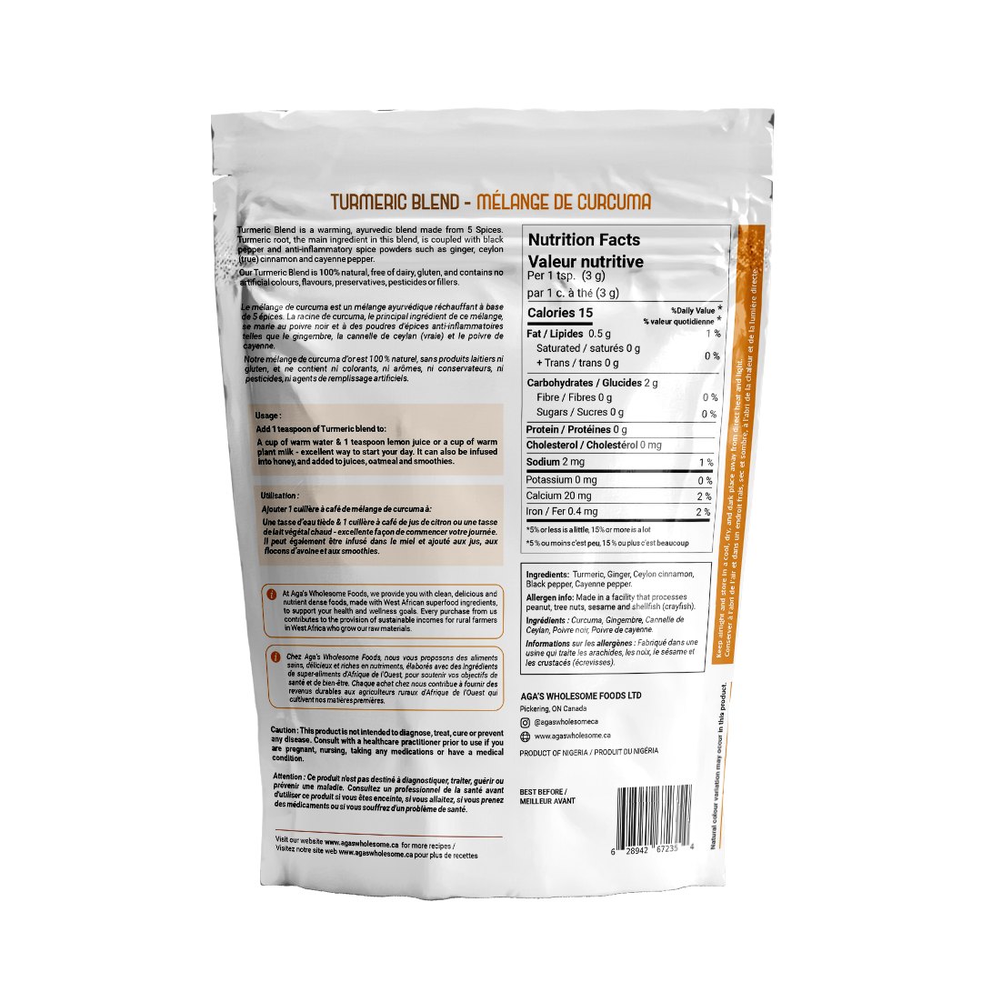 Turmeric Blend (formerly Golden Milk Blend) 100g