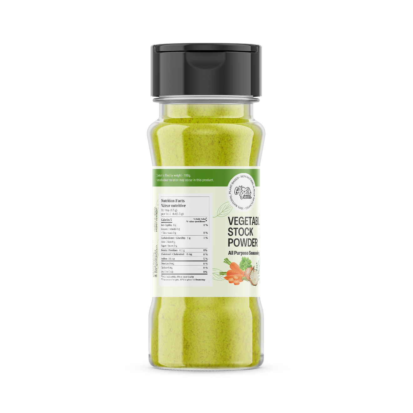 Vegetable Stock Powder 100g